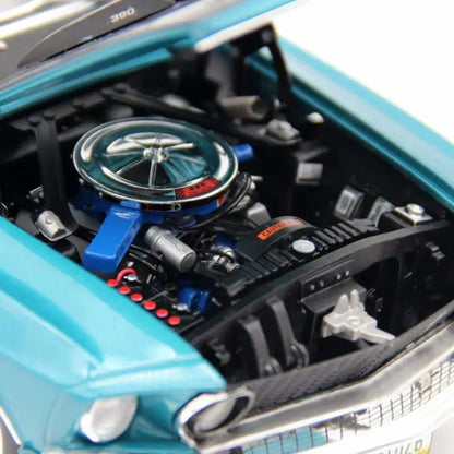 Metal Toy Car Model 1:18 Scale 1969 Ford Mustang Mach 1