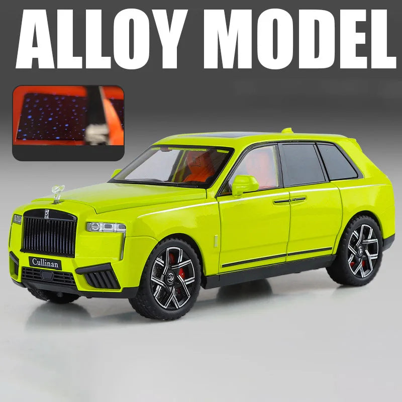 1/24 Rolls Royce Cullinan SUV Alloy Luxury Car