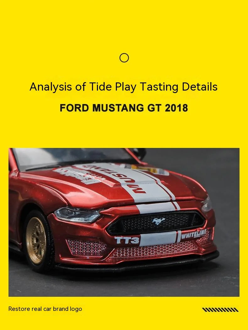 CCA DIY Customizable 1:43 Scale Ford Mustang Alloy Car Model Kit