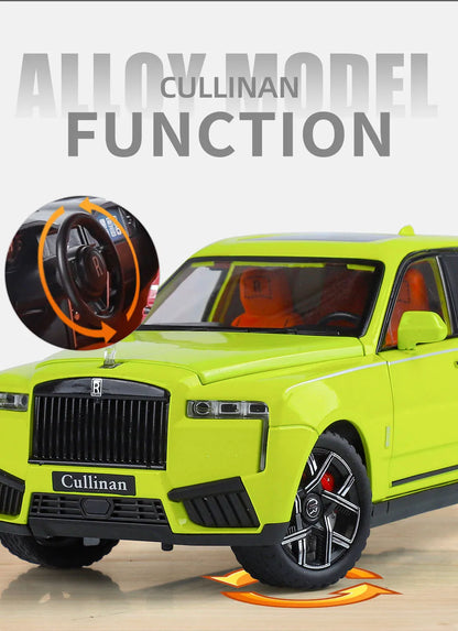 1:24 Cullinan SUV Alloy Scale Car Model Diecast