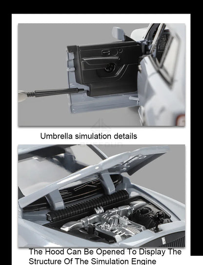 1/32 Rolls Royce Cullinan RV Car Model Alloy