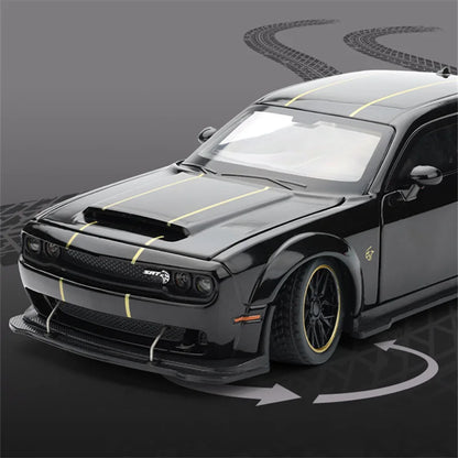 1:32 Dodge Challenger SRT Redeye Hellcat Alloy Musle Car