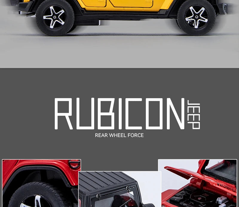 1:32 Jeeps Wrangler Rubicon