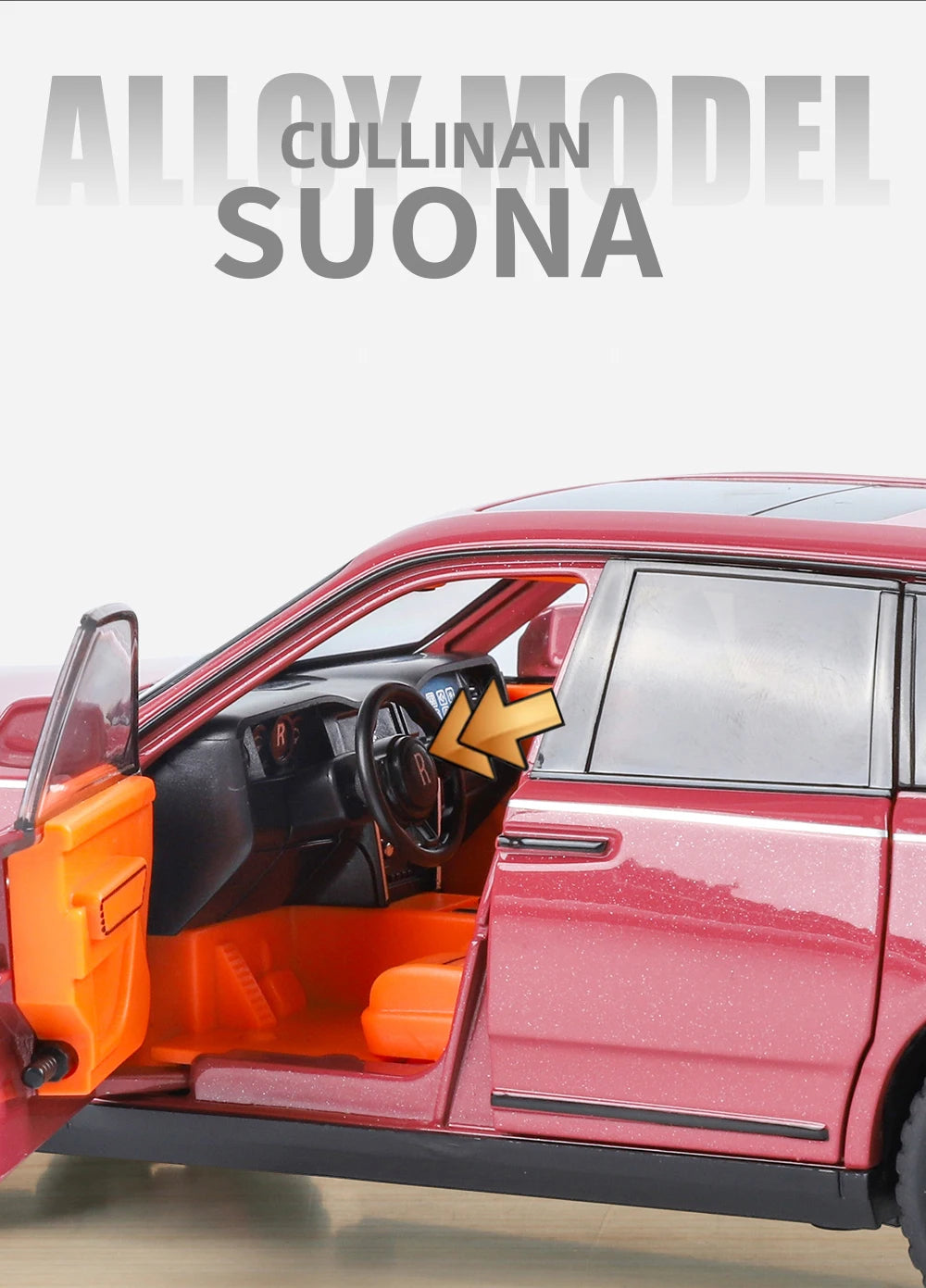 Simulation 1:24 Rolls Royce Cullinan SUV