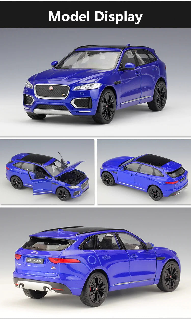 Welly 1:24 JAGUAR F-Pace SUV Alloy Car