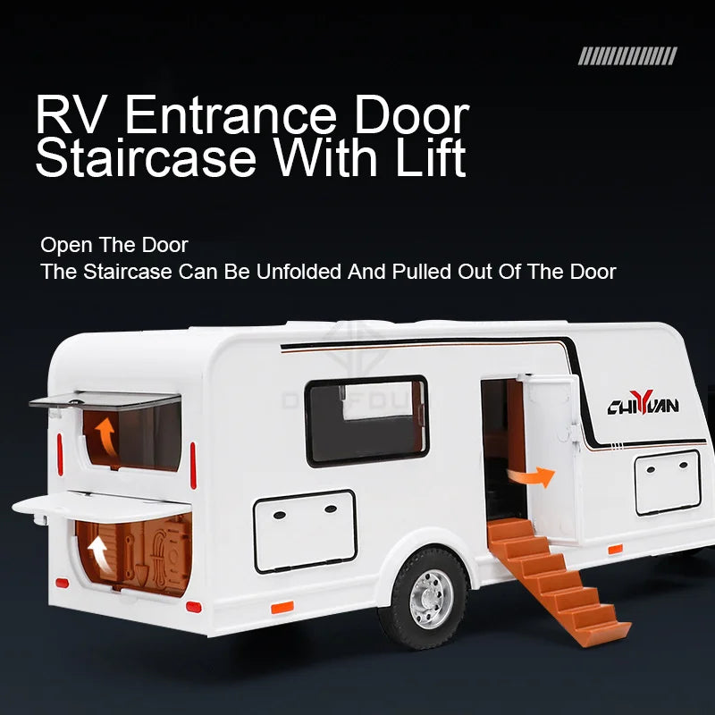 1/32 Rolls Royce Cullinan RV Car Model Alloy