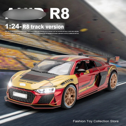 1: 24 AUID R8 Alloy Car