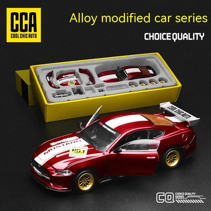 CCA DIY Customizable 1:43 Scale Ford Mustang Alloy Car Model Kit