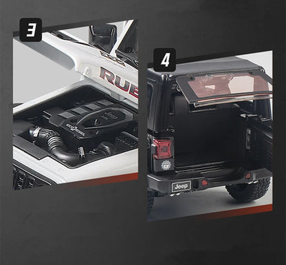 1:18 Jeep Wrangler Rubicon SUV Alloy