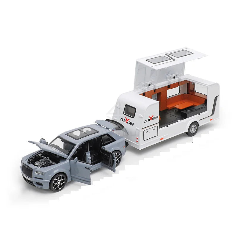 1/32 Rolls Royce Cullinan RV Car Model Alloy