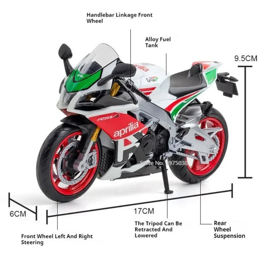 1:12 APULIA RSV4  GSX Alloy Motorcycle