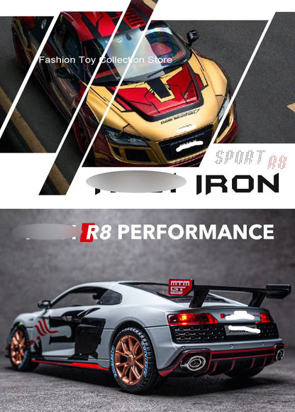 1: 24 AUID R8 Alloy Car