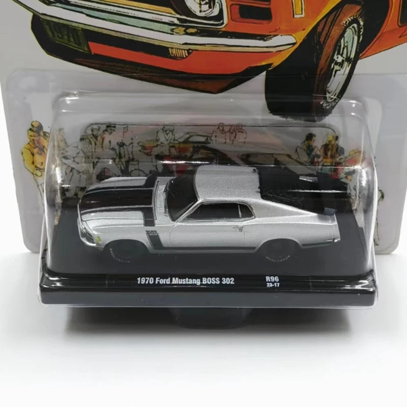 M2 Machines 1: 64 Scale 1970 Ford Mustang Boss 302 Alloy Car