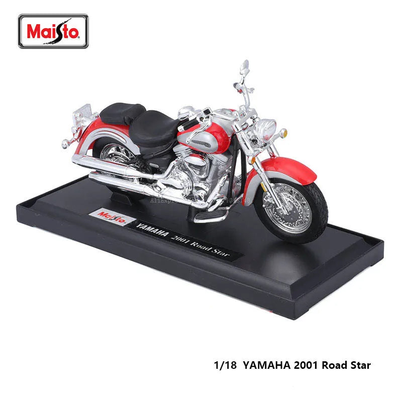 Maisto 1:18  NINJA H2R KTM RC 390 YZF-R1 Naked V4 S  YAMAHA MT-07 2018 motorcycle