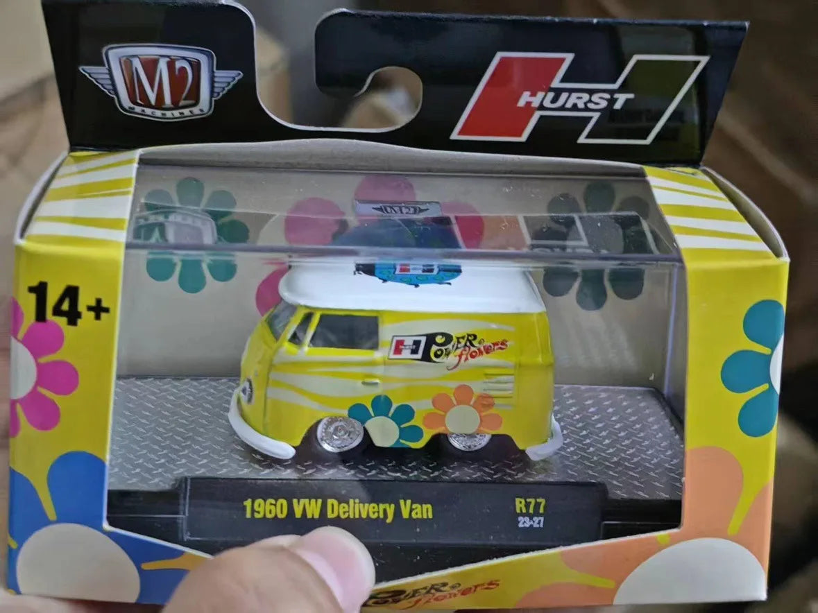 M2 Machines 1/64 Diecast Scale 1960 VW Delivery Van Delicacy
