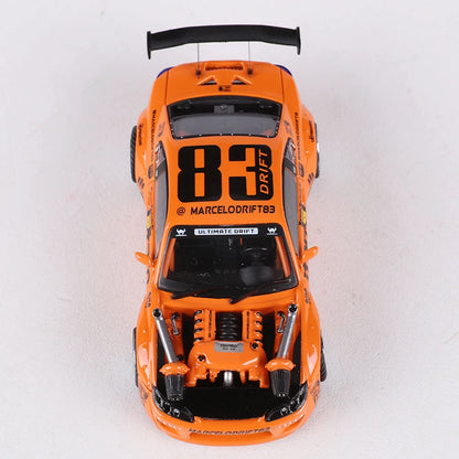 YS 1:64 Silvia S15 Modified Alloy Moldel Car