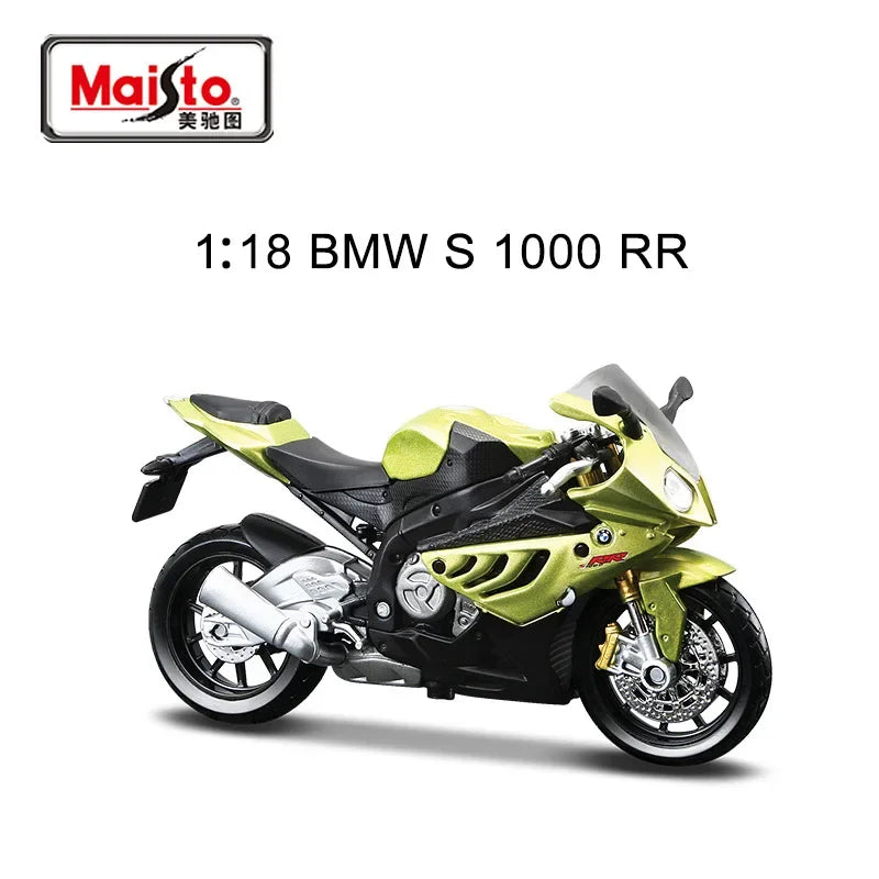 New In Stock Maisto 1:18 Yamaha Mt-07 2018 Yamaha Mt10 Alloy Miniature Diecast Model Yamaha Motorcycle Series Custom Toys Gift