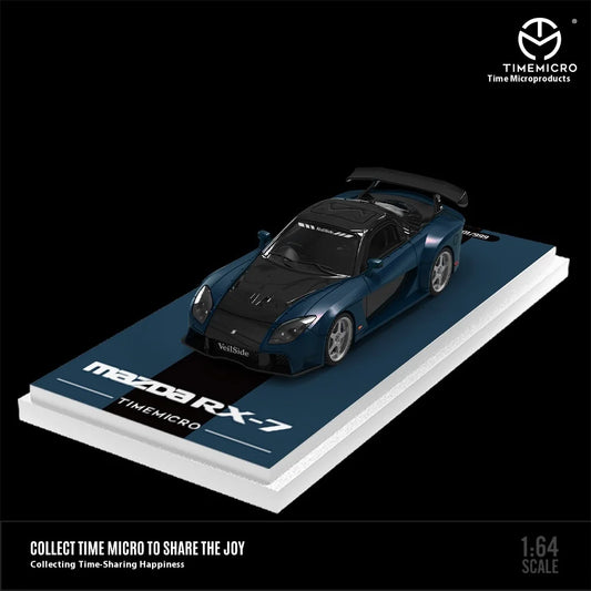 TIMEMICRO 1:64 Mazda RX-7 Veilside Alloy