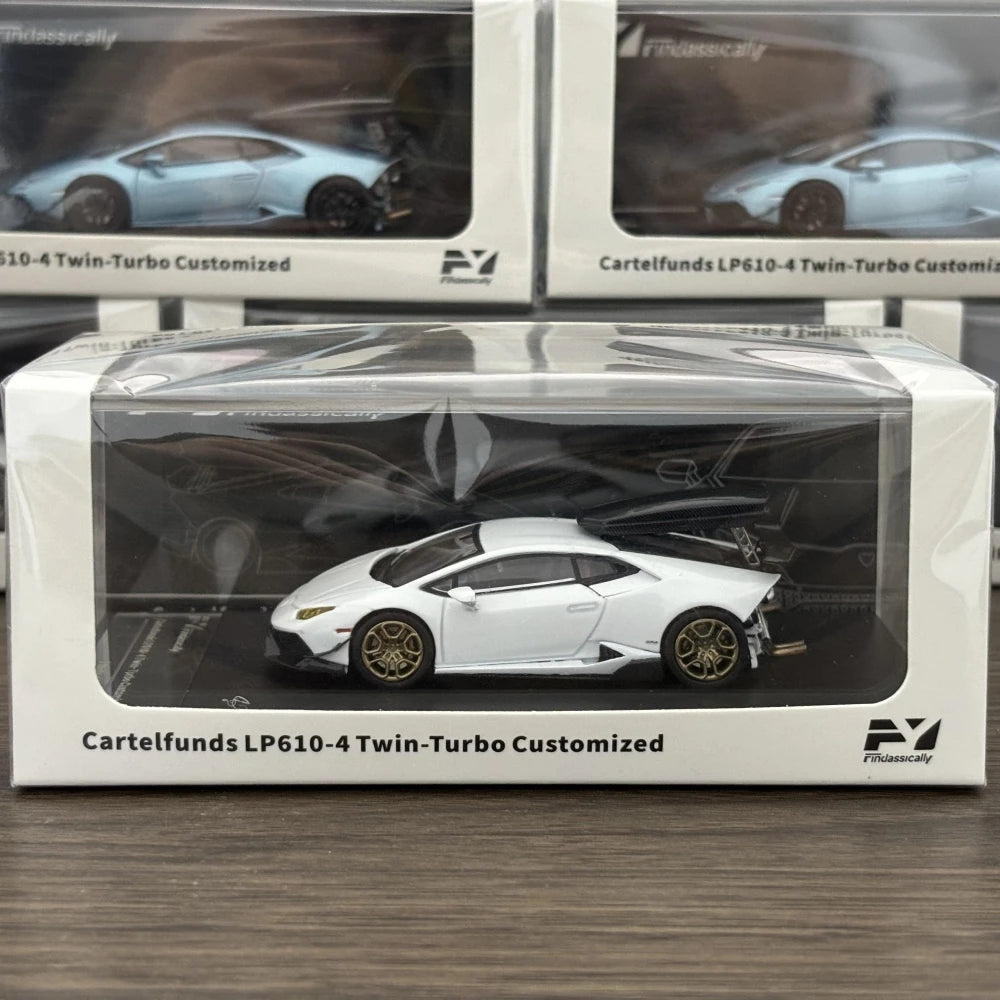 Finclassically 1/64 Huracan 610 Three Colors Diecast Model Car In 2025