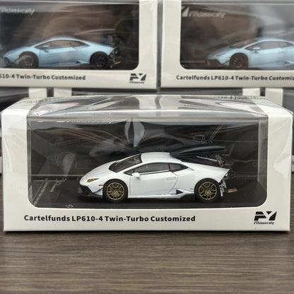 Finclassically 1/64 Huracan 610 Three Colors Diecast Model Car In 2025