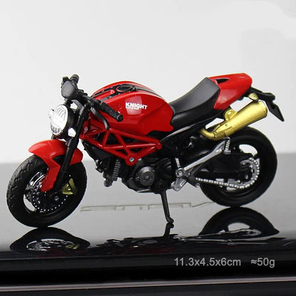 1:18 Plastic Motorcycle bicycle Model Toy Sport Race Model Motorbike For Children Gift Cake Collection