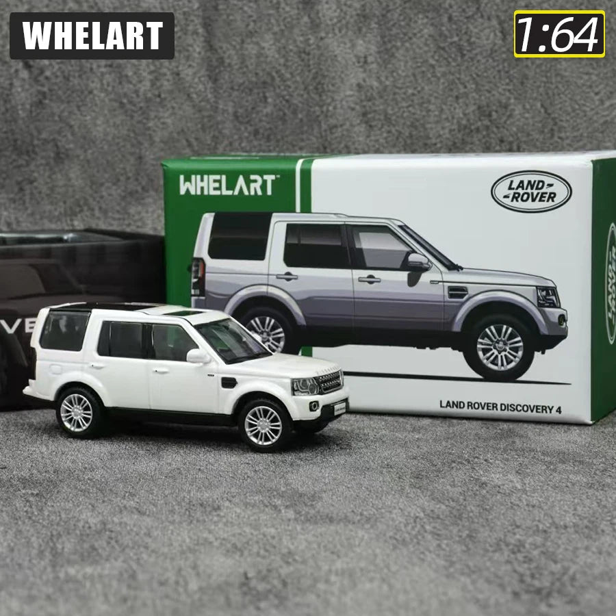 WHELART diecast model 1:64 scale New Land Rover Discovery 4 Range Rover Sport SUV model static display collection