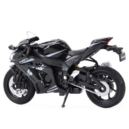 Welly 1:18 Kawasaki2017 Ninja ZX-10RR Die Cast Vehicles Collectible Hobbies Motorcycle Model Toys