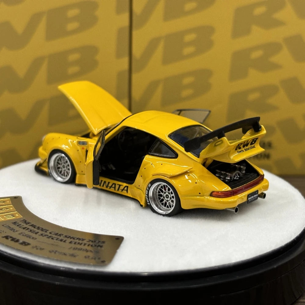 PGM 1:64 RWB930 Malaysia Edition Diecast Model Car