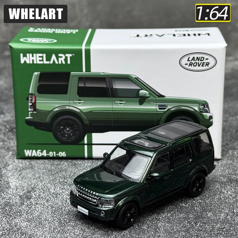 WHELART diecast model 1:64 scale New Land Rover Discovery 4 Range Rover Sport SUV model static display collection