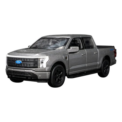 1:36 Ford F150 new energy 2022 alloy car model pull back acousto-optic pickup off-road vehicle children's toy car birthday gift
